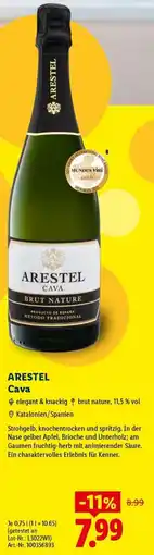 Lidl ARESTEL Cava Angebot