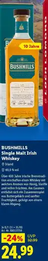 Lidl BUSHMILLS Single Malt Irish Whiskey Angebot
