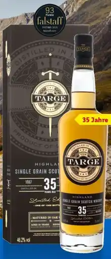 Lidl THE TARGE Highland Single Grain Scotch Whisky Angebot