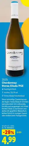Lidl Chardonnay Sterea Ellada PGE Angebot