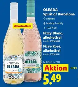 Lidl OLEADA Spirit of Barcelona Angebot