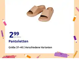 Action Pantoletten Angebot