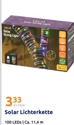 Action Solar solar lichterkette Angebot