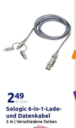 Action Sologic 6-in-1-lade- und datenkabel Angebot
