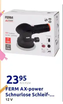 Action Ferm ax-power schnurlose schleifmaschine Angebot