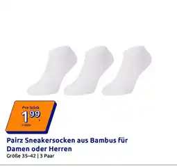 Action Pairz sneakersocken aus bambus Angebot
