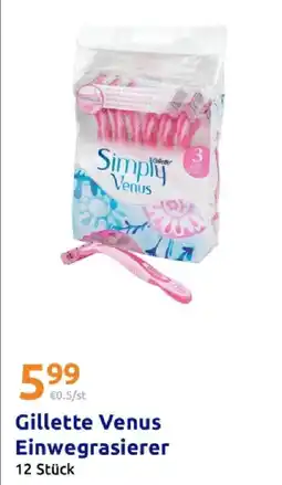 Action Gillette venus einwegrasierer Angebot
