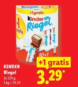 Lidl KINDER Riegel Angebot