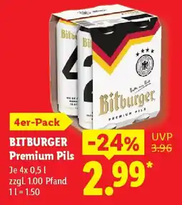 Lidl BITBURGER Premium Pils Angebot