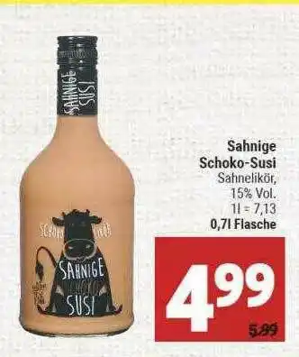 Marktkauf Sahnige Schoko-susi Angebot