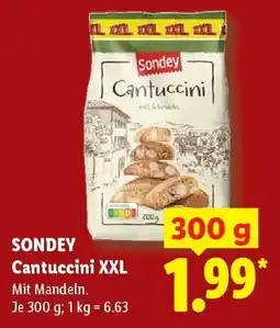 Lidl SONDEY Cantuccini XXL Angebot