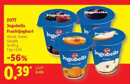 Lidl ZOTT Jogobella Fruchtjoghurt Angebot