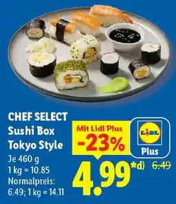 Lidl CHEF SELECT Sushi Box Tokyo Style Angebot