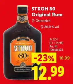 Lidl STROH 80 Original Rum Angebot