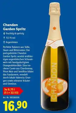 Lidl Chandon Garden Spritz Angebot