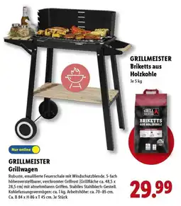 Lidl GRILLMEISTER Grillwagen Angebot