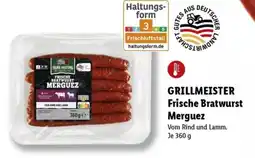 Lidl GRILLMEISTER Frische Bratwurst Merguez Angebot
