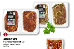 Lidl GRILLMEISTER Schweine-Nackensteaks Angebot