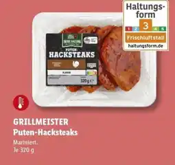Lidl GRILLMEISTER Puten-Hacksteaks Angebot