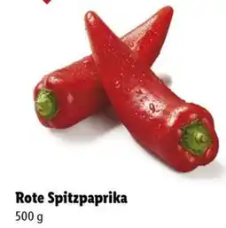 Lidl Rote Rote Spitzpaprika 500 g Angebot