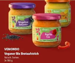 Lidl VEMONDO Veganer Bio Brotaufstrich Angebot