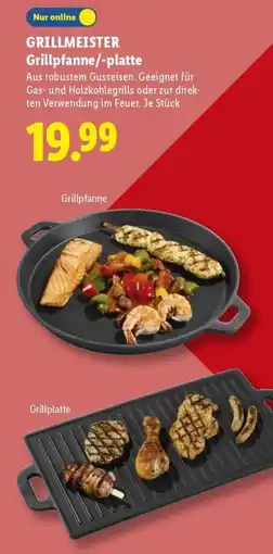 Lidl GRILLMEISTER Grillpfanne/-platte Angebot