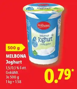 Lidl MILBONA Joghurt Angebot