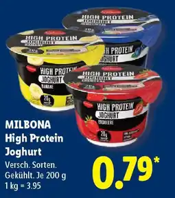 Lidl MILBONA High Protein Joghurt Angebot