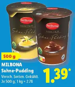 Lidl MILBONA Sahne-Pudding Angebot