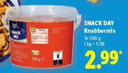 Lidl SNACK DAY Knabbermix Angebot