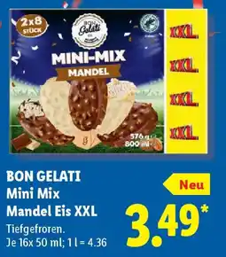 Lidl BON GELATI Mini Mix Mandel Eis XXL Angebot