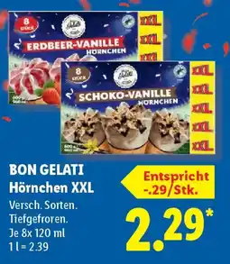 Lidl BON GELATI Hörnchen XXL Angebot