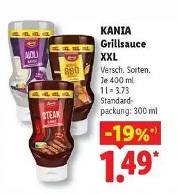 Lidl KANIA Grillsauce XXL Angebot