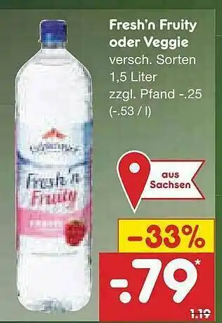 Netto Marken-Discount Fresh'n Fruity Oder Veggie Angebot