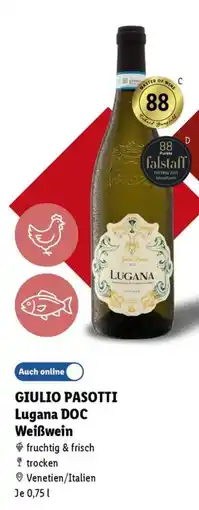 Lidl GIULIO PASOTTI Lugana DOC Weißwein Angebot
