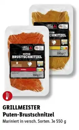 Lidl GRILLMEISTER Puten-Brustschnitzel Angebot