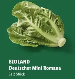Lidl BIOLAND Deutscher Mini Romana Angebot