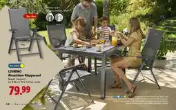 Lidl LIVARNO Aluminium-Klappsessel Angebot