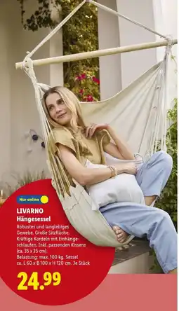 Lidl LIVARNO Hängesessel Angebot
