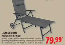 Lidl LIVARNO HOME Aluminium-Rollliege Angebot
