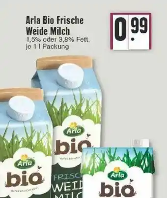 Edeka Arla Bio Frische Weide Milch Angebot