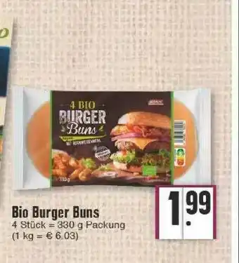 Edeka Bio Burger Buns Angebot