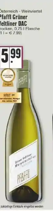 Edeka Pfaffl Gruner Veltliner Dac Angebot