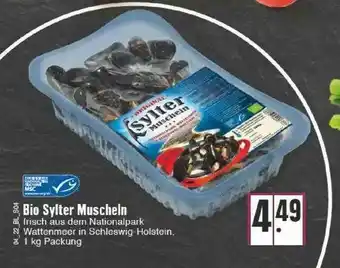 Edeka Bio Sylter Muscheln Angebot