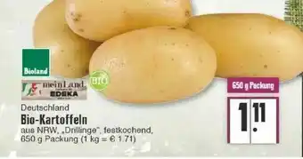 Edeka Bioland Meinland Edeka Bio-kartoffeln Angebot