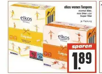 Edeka Elkos Women Tampons Angebot