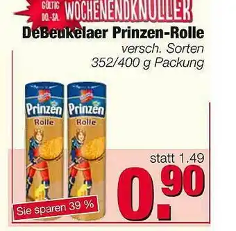 Edeka Scherer Debeukelaer Prinzen-rolle Angebot