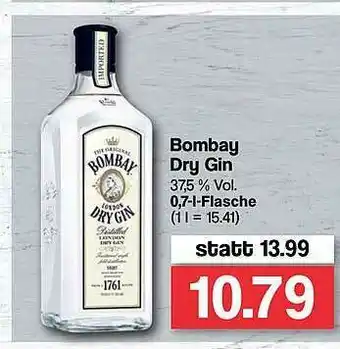 Famila Nord West Bombay Dry Gin Angebot