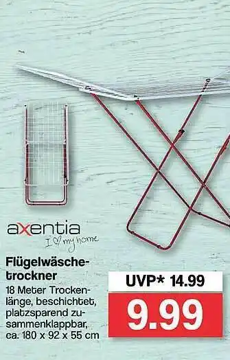 Famila Nord West Axentia Flügelwäschetrockner Angebot