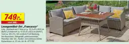 toom Baumarkt Loungemöbel-Set „,Francesca" Angebot